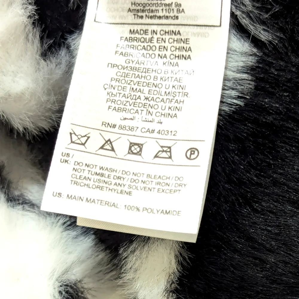 Adidas | Houndstooth Vest | Extra Fuzzy Material | Street Wear | Retro | V Neck - Picture 8 of 9